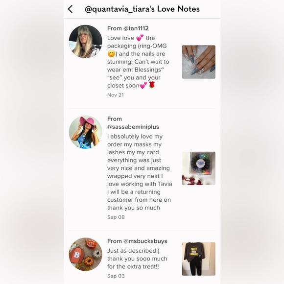 😍😍 Love Notes Received 😍😍 - Picture 9 of 13